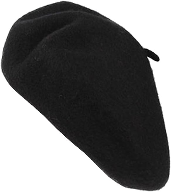 Lisainthus002 Women's Solid Color Classic French Wool Beret