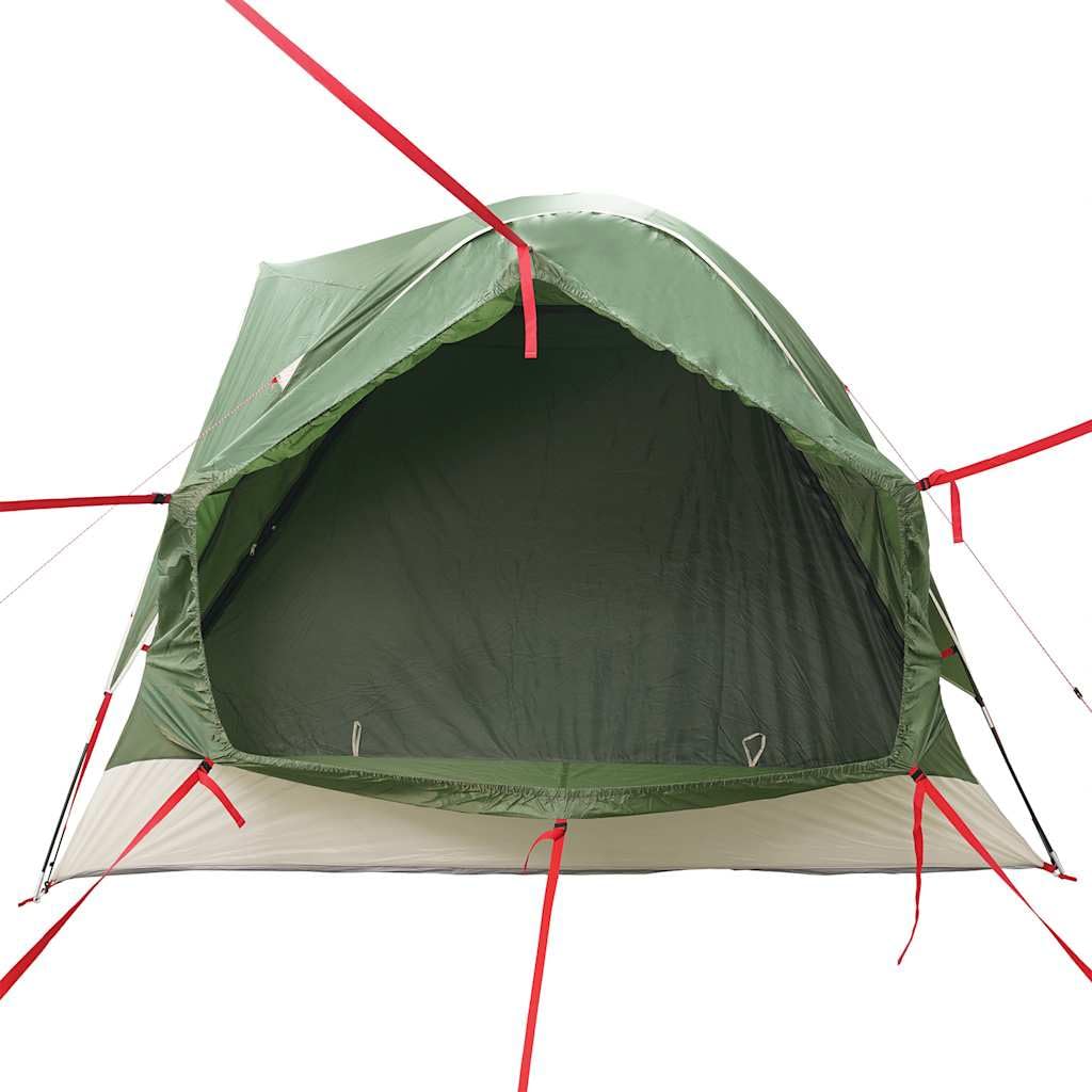 Tenda da Auto 4 Persone, Impermeabile e Antivento, con Connessione Elettrica, Verde Scuro, Ideale per Campeggio e Viaggi, 300 x 300 x 230 cm