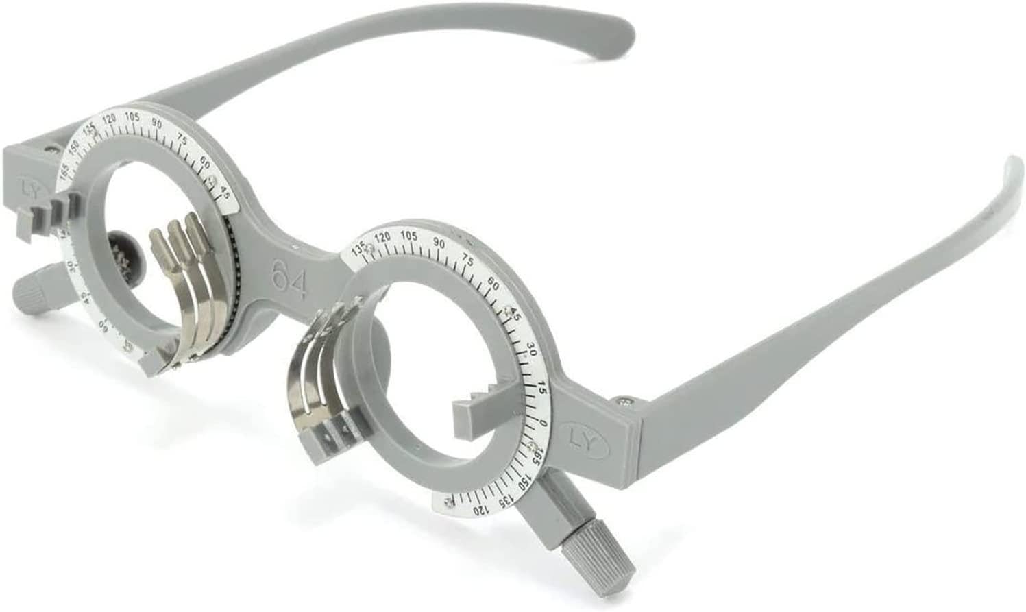Lenti con Occhiali di Prova 266 Pezzi Scatola di Lenti di Prova Optometria Ottica Lente di Prova con Bordo in Metallo Protezione degli Occhi
