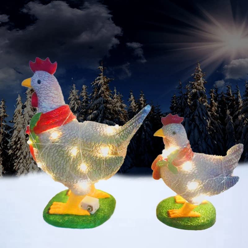 Holz Gamer Ornament 2025 – Pixel-Zombie Auf Huhn, Weihnachtsdekoration Für Gamer