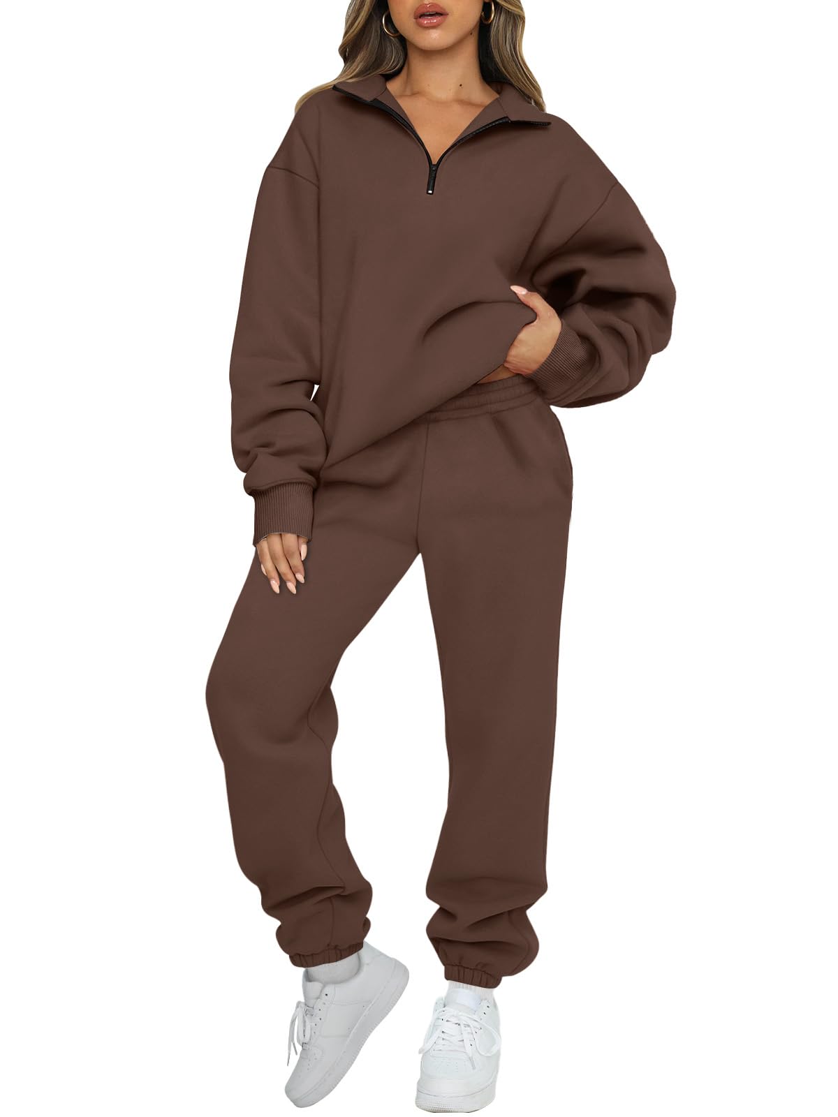 AUTOMET Women's Sweatsuits 2 Piece Outfits Lounge Sets