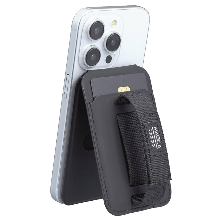 Amazon.co.jp: MAGCA マグネット式カード型 iPhone スタンド