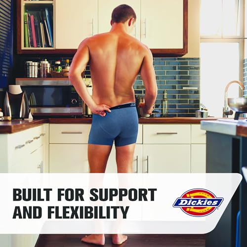 Dickies Mens Underwear 4 Pack Microfiber boxer briefs for men4