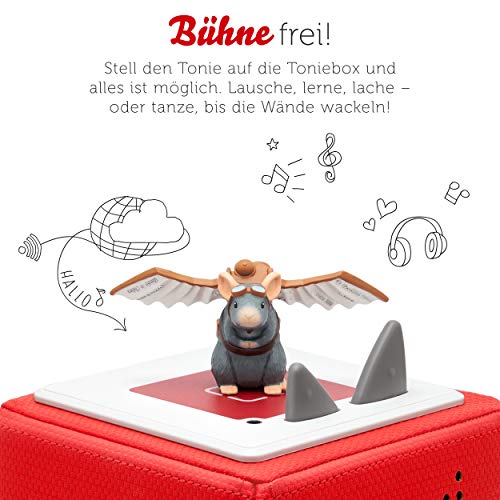tonies Hörfigur für Toniebox, Lindbergh – Die abenteuerliche Geschichte Einer fliegenden Maus, Hörbuch für Kinder ab 5… – Bild 3