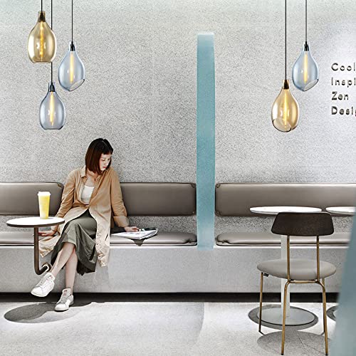 Pendentif verre E14 Nordique HNVBDOPAE pour éclairage de restaurant - 2