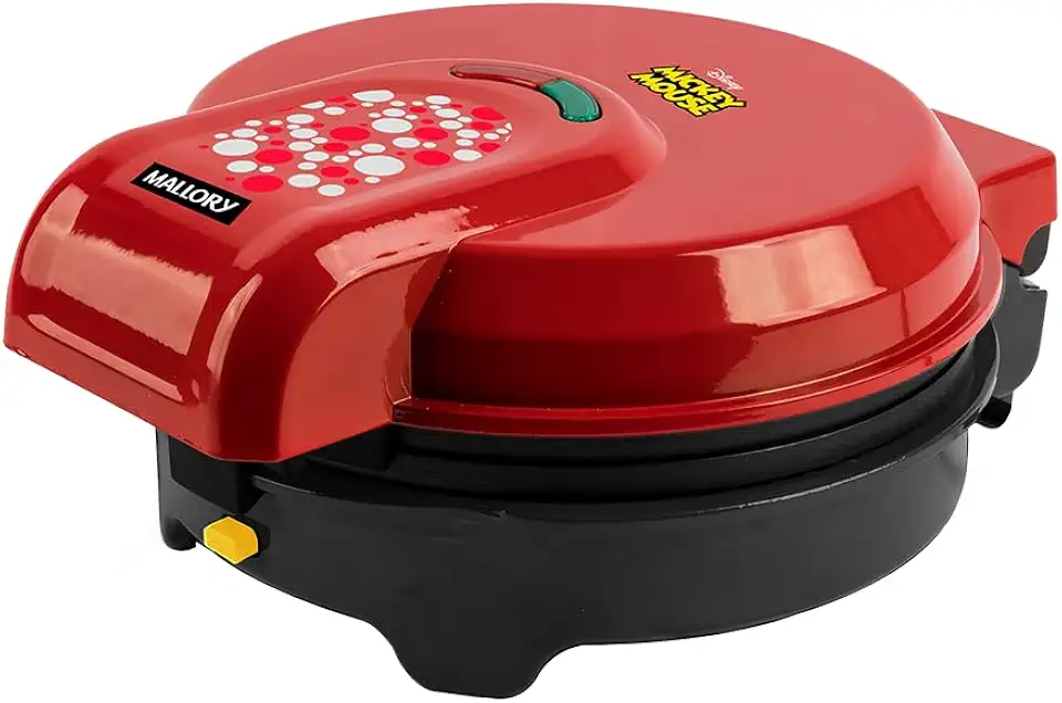 Multiplacas Mallory Mickey Mouse - Cupcake- Waffle - Tapioca - Omelete - Panqueca -Multifunções - 127V