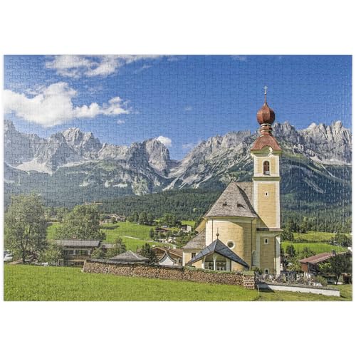 MyPuzzle Wilder Kaiser - Premium 1000 Teile Puzzle - MyPuzzle Sonderkollektion von Starnberger Spiele