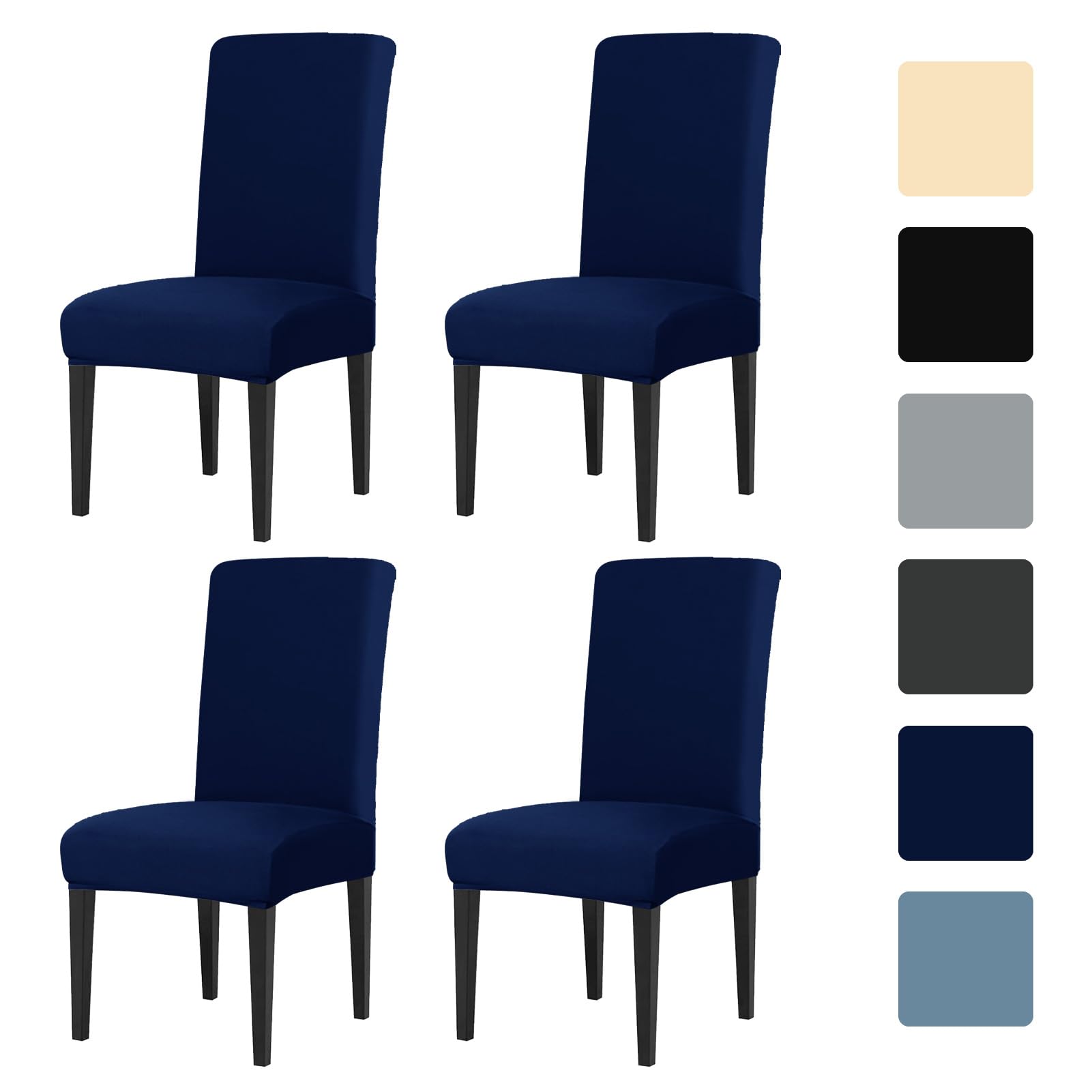 LUSCHEER Dining Room Chair Covers Set of 4