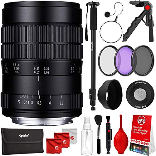 Oshiro 60mm f/2.8 2:1 LD UNC Full Frame Ultra-Macro Lens for Nikon DSLR