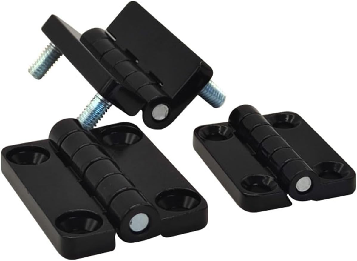 CL209-1 Popular Heavy Duty Black Color Chicken Bike Small Storage Shed Gate Garage Door Hinges 1Pcs