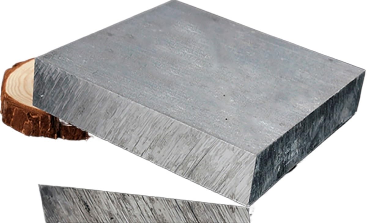 Wandplatten 7075 Aluminiumlegierungsblech, DIY-Hardware, Aluminium-Brettblock, dick, superhart, 10 mm Dicke, 1 Stück Riffelblech (Size : 10x150x200mm)
