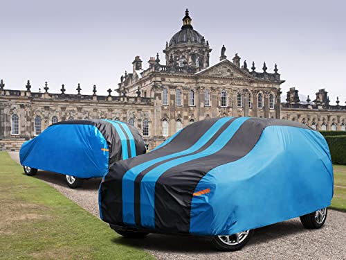Image of Kaugung Car Cover Waterproof Custom Fit Kia Soul(2009-2025), Full Exterior Cover for Automobiles Lightweight Resistant Outdoor Sun UV Rain Dust Snow Wind Protection.