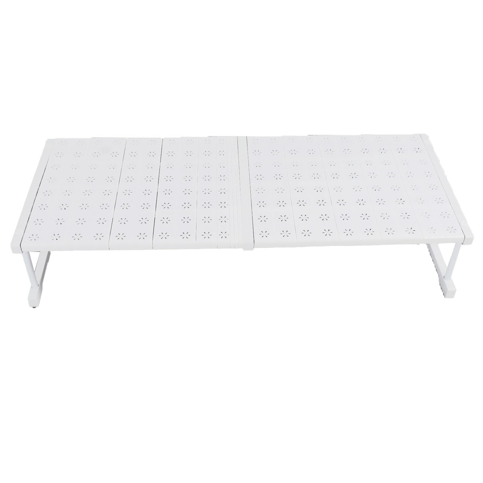 Jeffergarden Ripiani da Appoggio per Armadio Espandibili Scaffale per Armadio Espandibile Scaffale per Riporre Oggetti Durevole Salvaspazio per il Bagno (Lunghezza 87‑108 cm/34,3‑42,5 pollici)