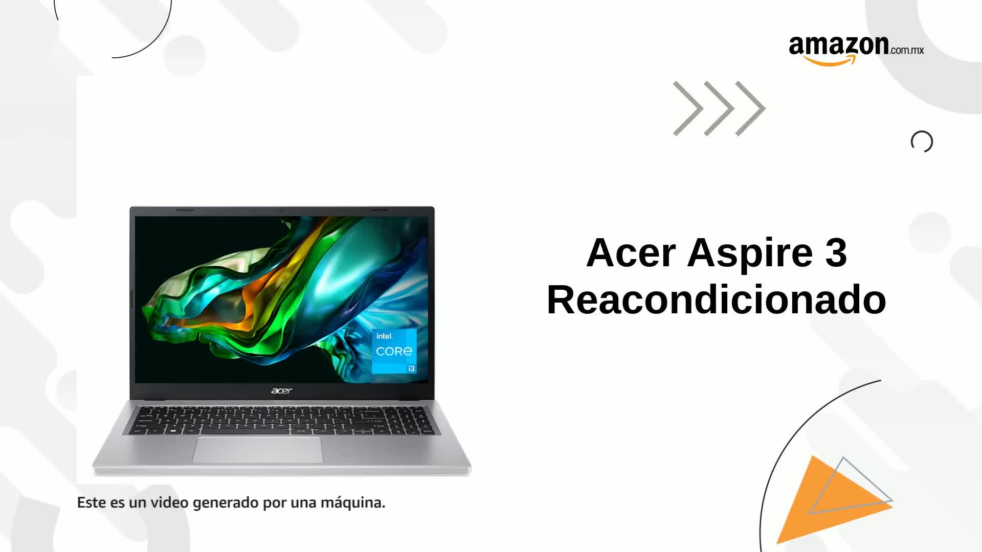 Acer Laptop Aspire 3 Core i3 12th generación, 8GB, 256GB SSD