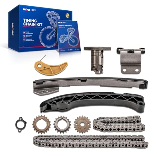 KAX Timing Chain Kit W/Sprocket for Toyota Corolla 2009-2019, Prius 2010-2019, Prius V 2012-2017, Prius Prime 2017-2019, Scion xD 2008-2014, Matrix 2009-2013, Lexus CT200h 2011-2015, Pontiac Vibe 1.8L
