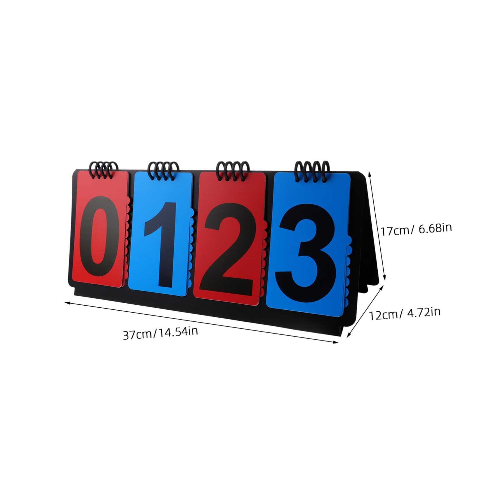 ifundom Scoreboard for Sports Easy Use Tabletop Scorekeeper for Basketball Tennis More Two-Sided Design for Multi-Sport Events