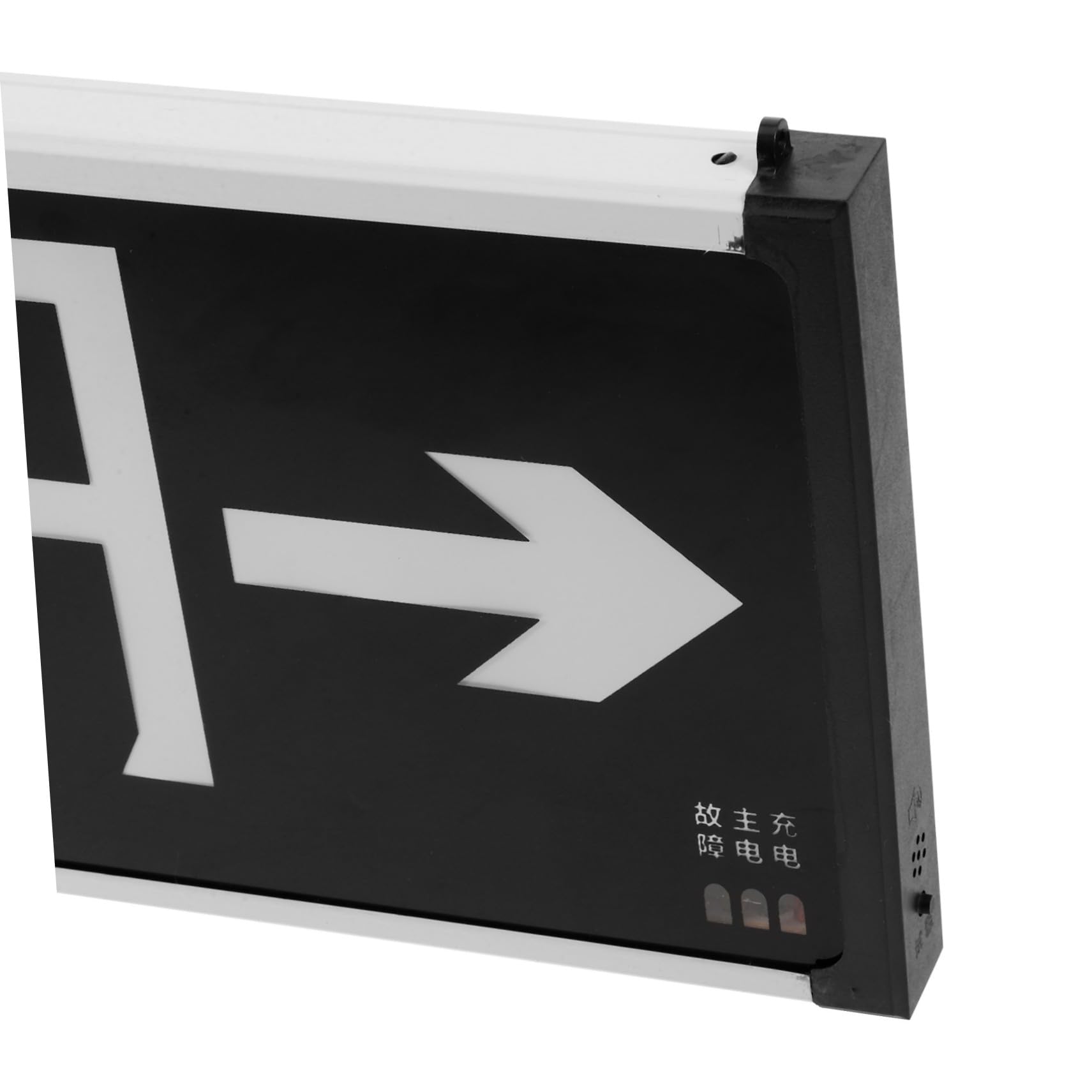 Artibetter 5piezas Señal De Salida De Emergencia Led Diseño Colgante Para Edificios Públicos y Lugares Comerciales Guía Direccional Doble Cara Fácil Instalación y Movilidad
