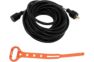 SCITOO 50FT 30Amp Camper RV Extension Cord