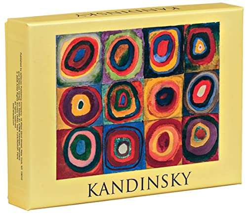 teNeues - Notecard Box: Kandinsky, 20 Full Color Paper Stock Notecards, 20 Envelopes, Glossy Keepsake Box: Full Color, Full Size Notecards in a 2 Piece Box (Notecard Boxes)
