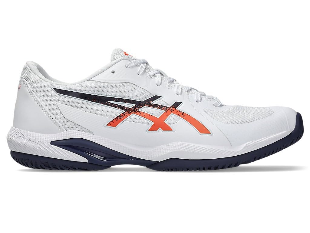 ASICS 1041A466-102 Solution Swift FF 2 Men White/NOVA Orange UK 5