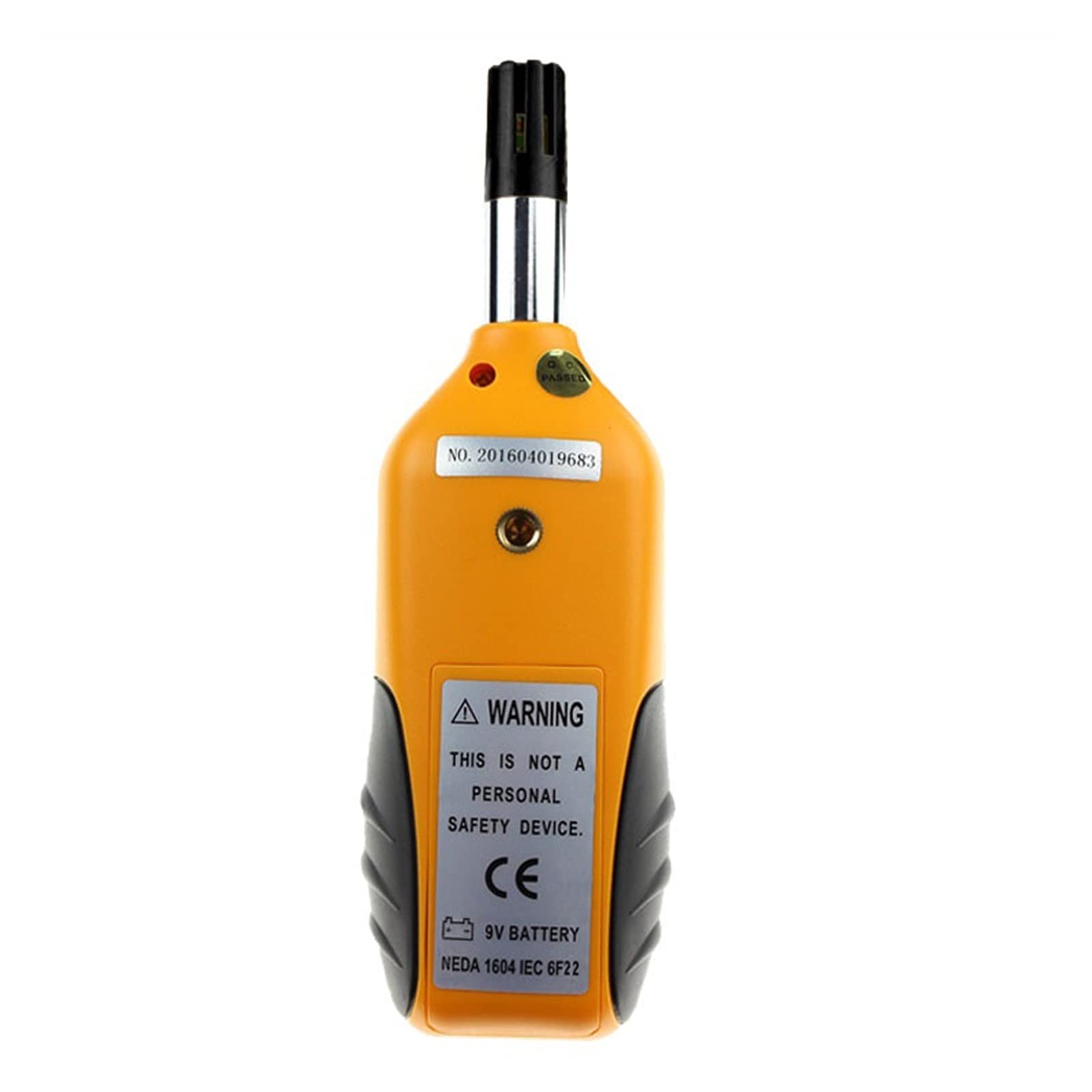 HT-86 Termómetro digital portátil de mano y higrómetro Termómetro de pantalla electrónico de alta resolución e hígómetro, rango de medición de humedad 0 ~ 100 (RH), utilizado en laboratorios, etc.