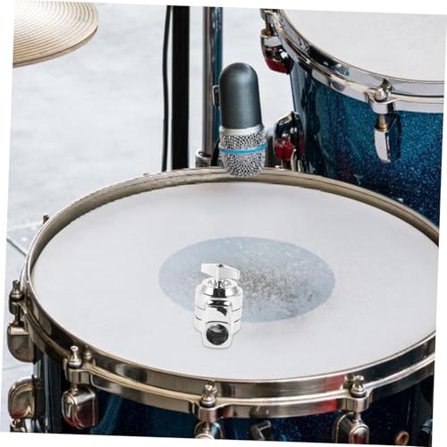 VICASKY Conector de Abrazadera para Batería de Aleación de Aluminio para Soporte de Platillo y Soporte de Cowbell, Accesorios de Batería de Fácil Instalación para Optimizar la Configuración de Percusión miniatura 6