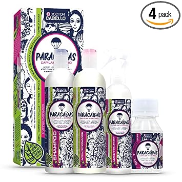Parachute With Ozone Hair Care Kit 4/1 Shampoo + Conditioner + Leave in + Shot
