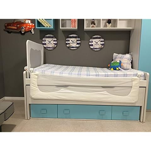Barrera de cama abatible Mundibebé, modelo Blanco Cover