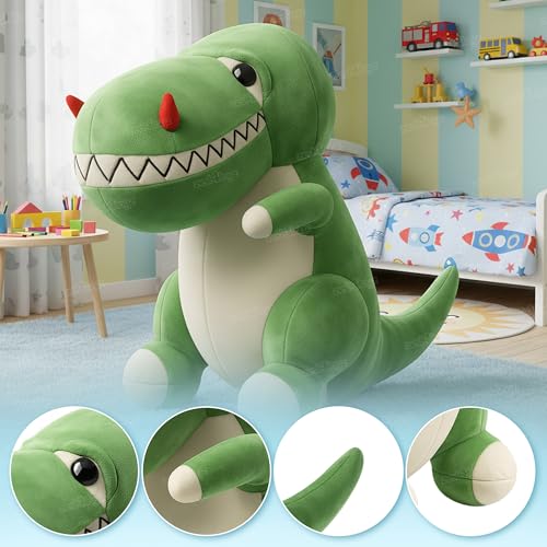 Image of Zest 4 Toyz Soft Toy for Girls (35 cm) | Cute Stuffed Animal Plush Toy | Baby Toys | Dino Soft Toy Cuddly Teddy Bear for Kids | Birthday Gift for Girls - Multicolor