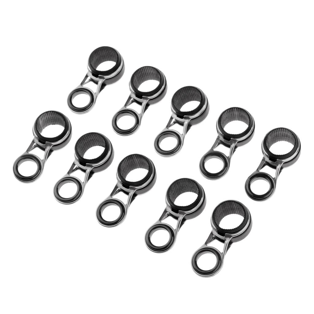 10pcs Saltwater Fishing Rod Guide Eye Ring Fish Pole Line Ring Building 12-image-27