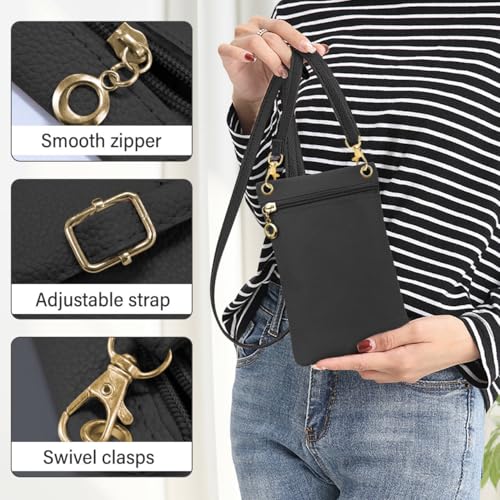 Cell Phone Purse, PU Leather Phone Bag Cell Phone Wallet for Women and Girls, Crossbody Phone Purse for Shopping4