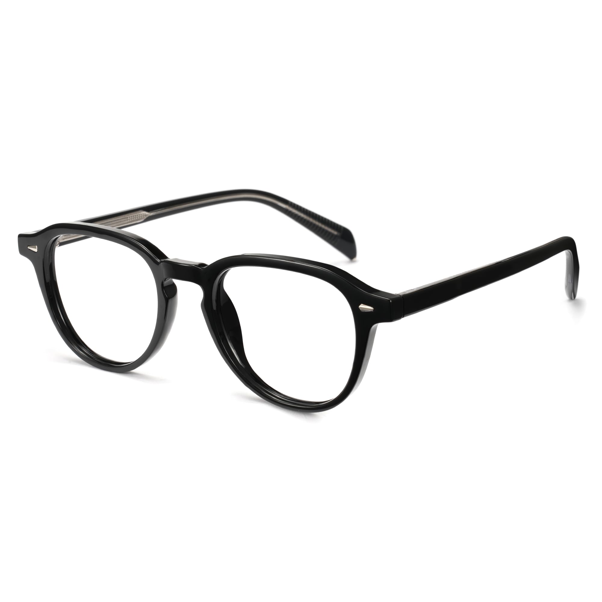 Cyxus Occhiali Luce Blu Uomo Donna Leggero Occhiali Da Computer Retrò Occhiali Anti Mal di Testa Affaticamento Degli Occhi 8554