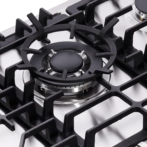 Miniatura 2 de Anillo de wok antideslizante, anillo de soporte para estufa de hierro fundido para cocina de gas, olla, estante para estufa, soporte para sartén