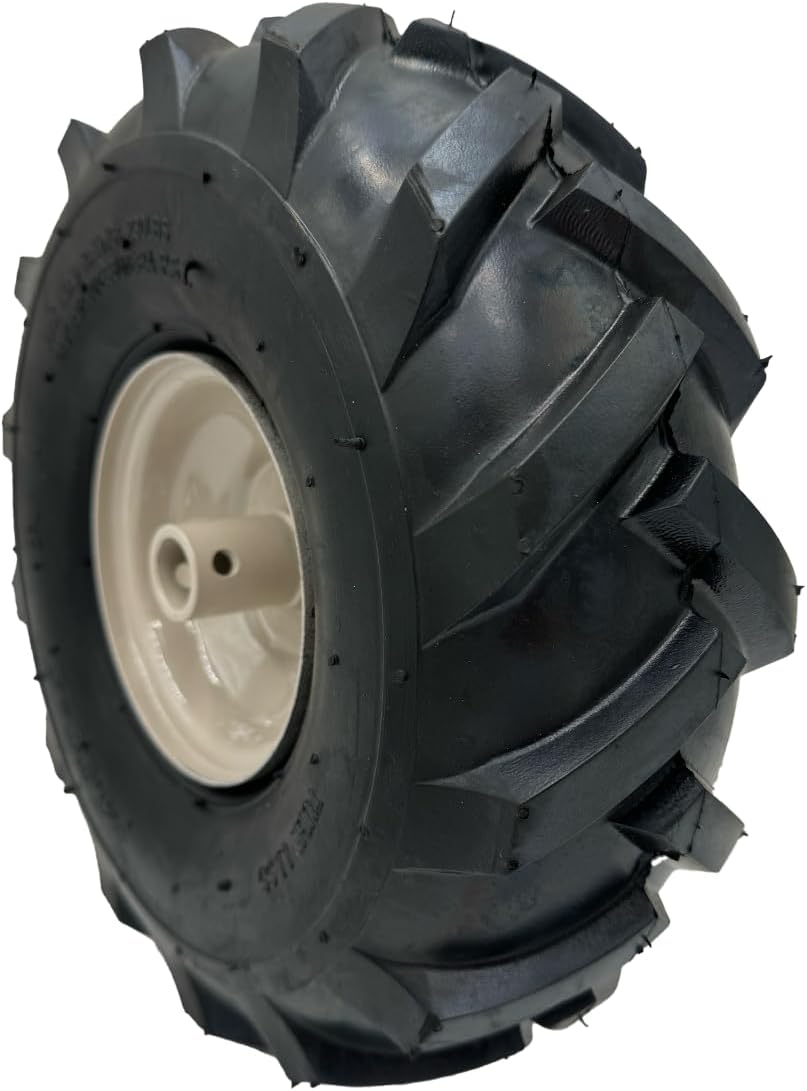 - 11x4.00-4 Tiller Wheel - 3/4" Hub - Compatible with Troy-Bilt Tillers