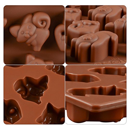 BESTonZON Stampo in Silicone per Cioccolatini