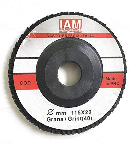 Dischi Lamellari 115mm 25 Pezzi - Set Misto Grana 40-240 Per Smerigliatrice - Foto 1