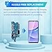 BESJMYT for Samsung Galaxy A15 Charging Port Replacement USB Charger Dock Type-C Connector Flex Cable Board with Microphone Jack Headphone Mic Port Repair Fix for SM-A155F