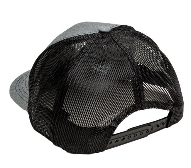 Dodge SRT Hellcat Redeye Rumble Snapback Trucker Hat – Black Red Mesh Cap with Embroidered Redeye Logo Patch & SRT Side Patch, Licensed - Image 4