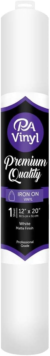 BrianJFIron On Vinyl 12x20 Roll White