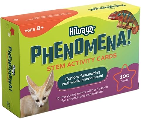 Science STEM Activity Cards for Ages 8+