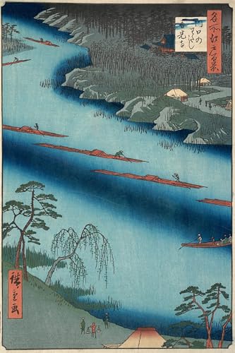 Cartel del lienzo abstracto Kawaguchi Hiroshige ZHAOSHAN cuadro decorativo para pared de dormitorio