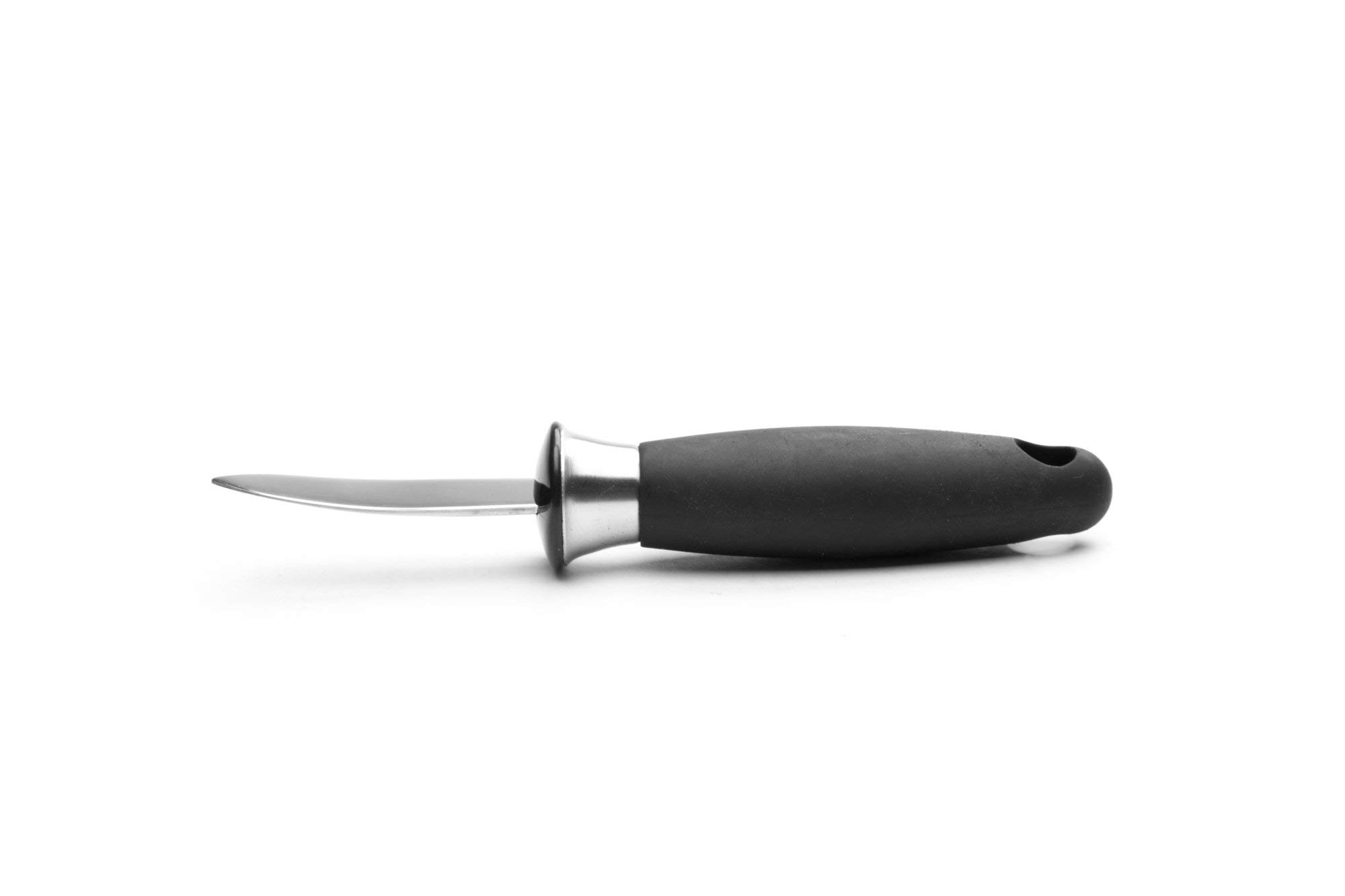 Productos de marisco Nantucket, acero inoxidable, Cuchillo para ostras, 1 x 1.25 x 7.5 inches