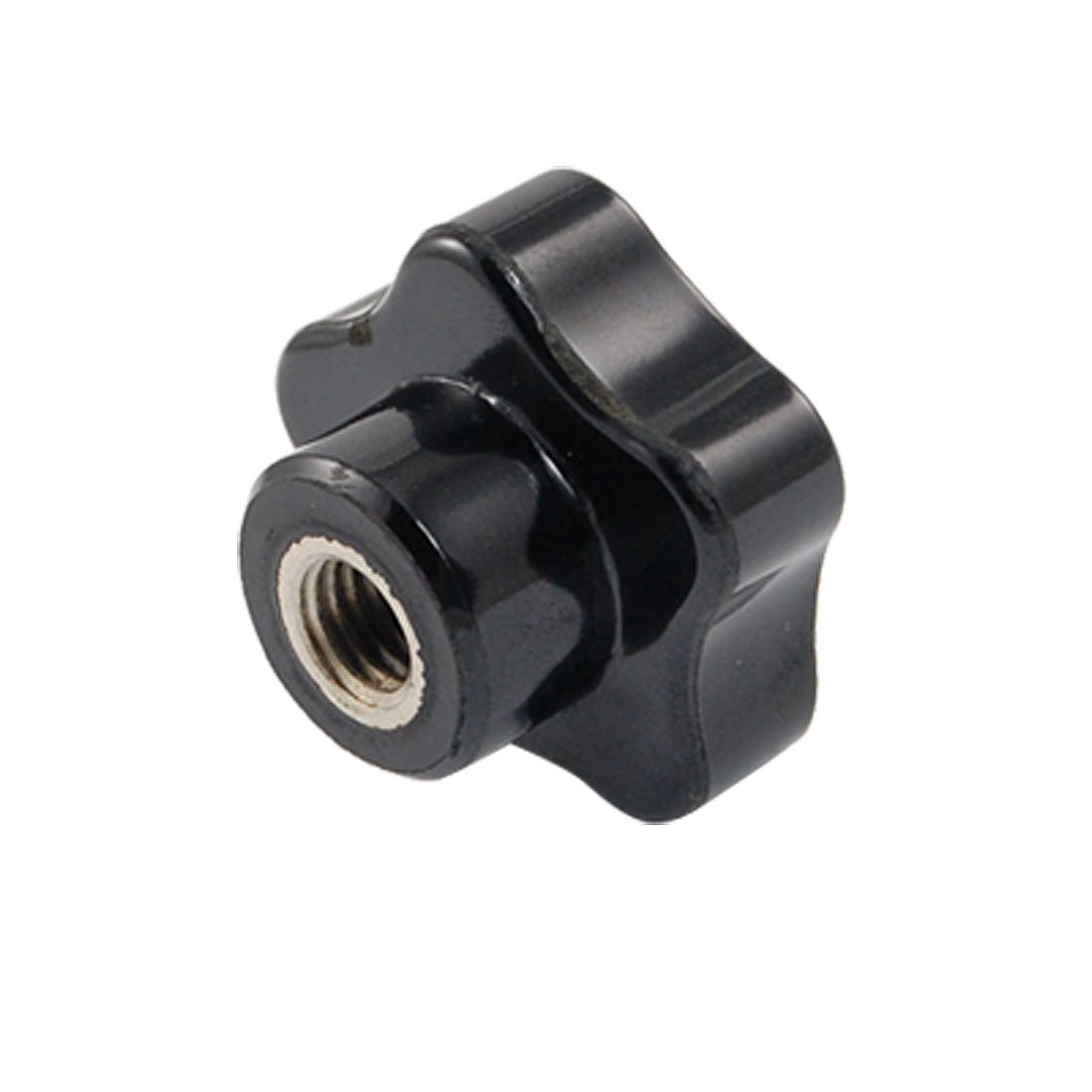 Uxcell Women's Black Sourcing Map 10Mm Thread Diameter Grip Star Knob Replacement