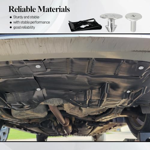Image of HAOBO 14PCS Engine Lower Cover Pin Screws, Engine Splash Shield Hardware Screw and Access Clip, Engine Case Guards Compatible with Honda Accord Civic, Replace #90674-TY2-A01 90105-TBA-A00 (K2-14PCS)