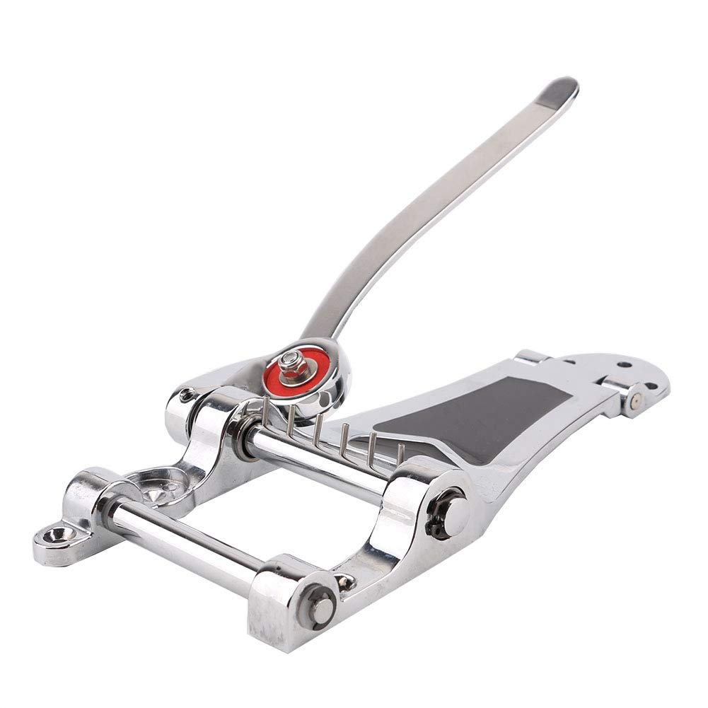 RuiJOTWAT B7 Jazz Guitar Tremolo Vibrato Bridge Tailpiece for Gibson Bigsby ES355 Epiphone Silver - Image 3