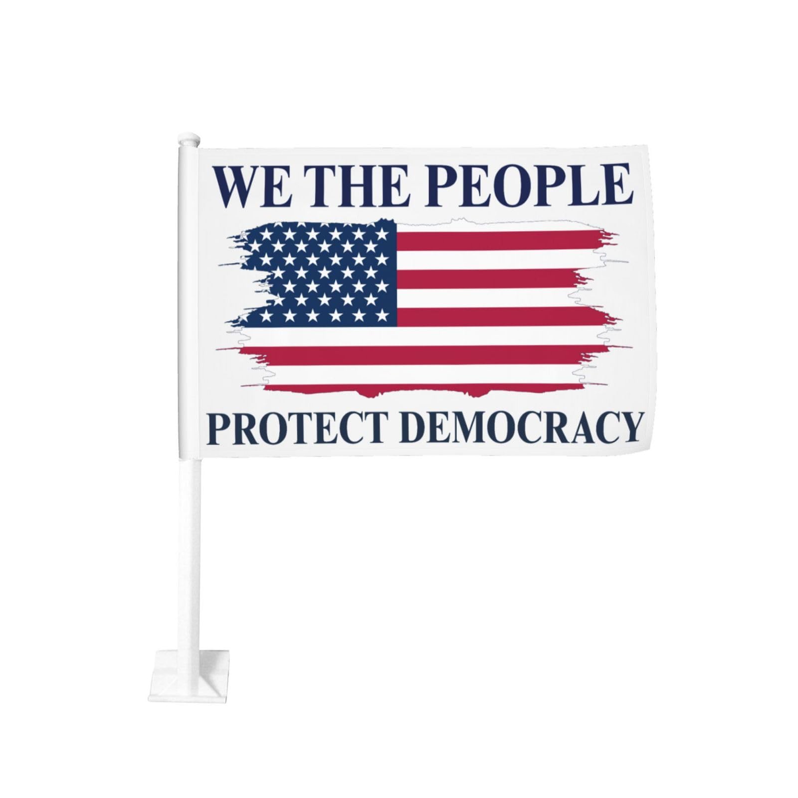 Protect Democracy flags Save Democracy Democrats Vote Blue 12 * 18 Car Flag Double-Sided Banner No Flagpole