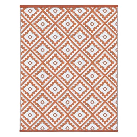 IDMarket - Tapis extérieur Bahamas Terracotta 160 x 260 CM