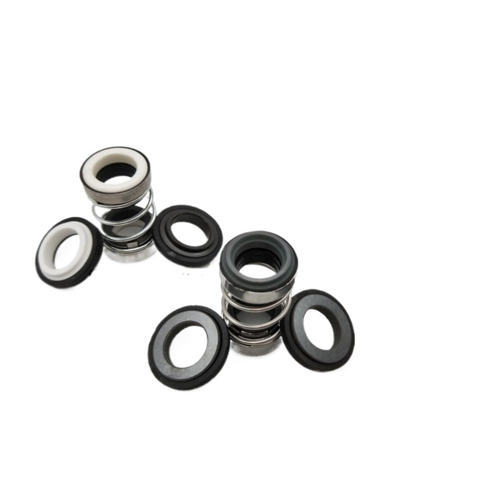 mechaniczne uszczelnienie wału pompy wodnej, Podwójne uszczelnienia mechaniczne 202-30 Pompy wodne Wał 30 mm Gniazdo 46 Metalowe pojedyncze sprężyny(Ce-ca Ce-ca (Nbr))
