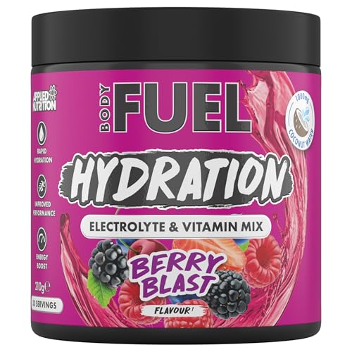 BodyFuel Hydration Powder Berry Blast, 210g