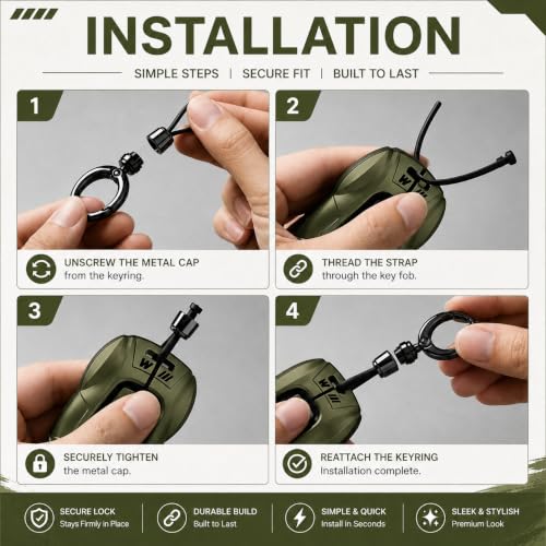 Image of JVCV Soft TPU Key Cover Compatible with New MG Hector, Hector Plus, Windsor and Windsor Pro EV Smart Key | Scratch-Resistant Protective Case (Matte Green Style A)